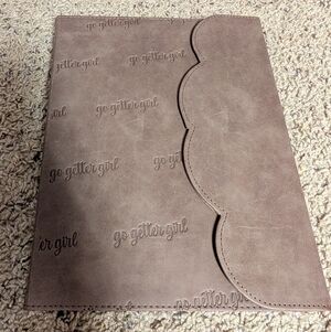 Go Getter Girl Mochaccino Large 8.5×11 Dot Grid Bullet Journal Hard Notebook